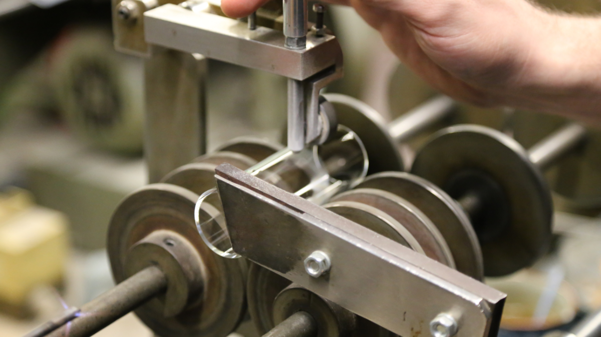 Winzer Glastechnik Absprengmaschine
