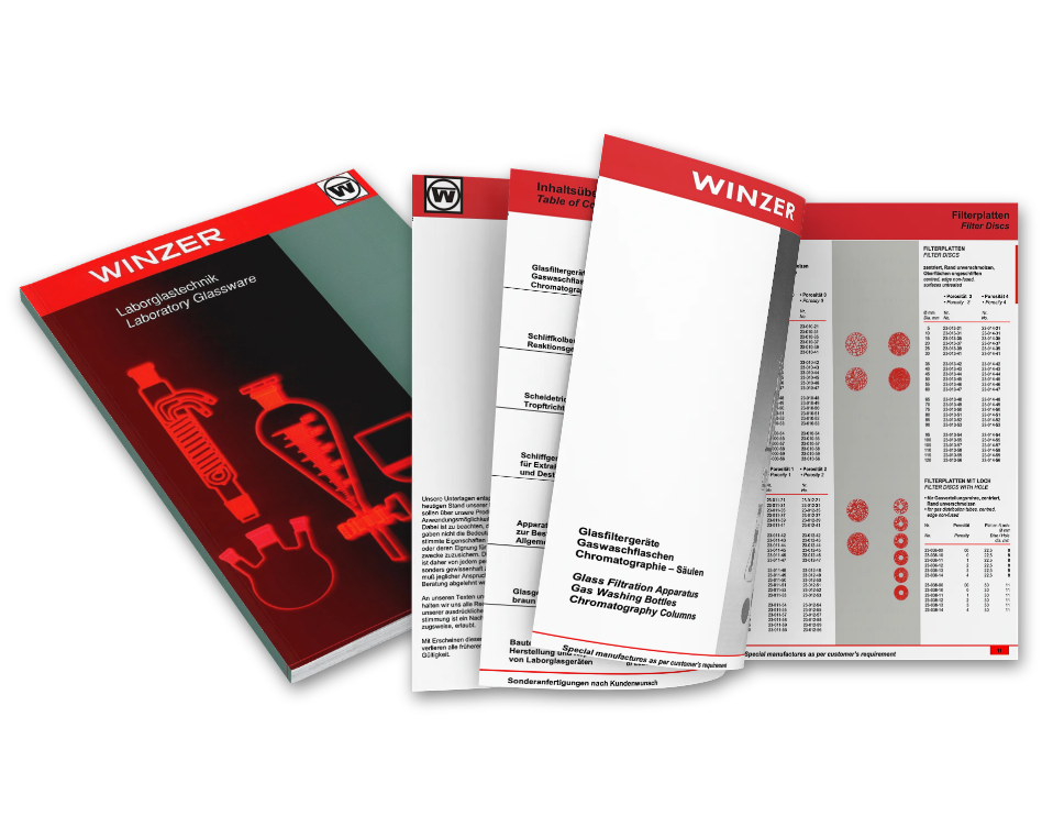 Winzer Glastechnik Katalog Alt